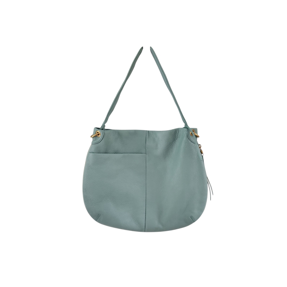 HOBO Fern Hobo Bag Purse Pale Green Pebble Leather New NWT - Picture 8 of 13
